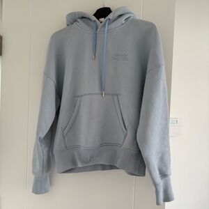 ALEXANDER MCQUEEN Blue Hoodie (S)